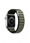 BFS  Apple Watch 42mm Mountain Kordon - Siyah-Yeşil