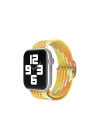 BFS  Apple Watch 42mm Star Kordon - Turuncu-Sarı