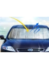 BFS Araç Ön Cam Güneşlik Isı Yalıtımlı Katlanabilir Model Renault Megane Honda Civic Opel Astra Ford Focus