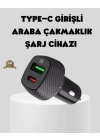 BFS Araç Tipi Hızlı Şarj Adaptörü Type-C PD USB Çift Port Kompakt