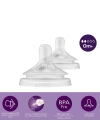 BFS     Avent Doğal Tepkili Natural Response 2Li Biberon Emziği No:1 0+ Ay