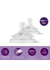BFS     Avent Doğal Tepkili Natural Response 2Li Biberon Emziği No:3 1+ Ay