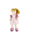 BFS  AY950C Parlak Elbiseli Bez Bebek 50 cm -Vardem