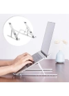 BFS  Ayarlanabilir Dizüstü Destek Tabanı Tamamen Katlanabilir Taşınabilir Laptop Yükseltici