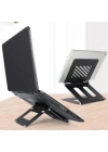 BFS   Ayarlanabilir Metal Dizüstü Destek Tabanı Katlanabilir Taşınabilir Laptop Sehpası Standı