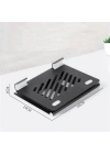 BFS   Ayarlanabilir Metal Dizüstü Destek Tabanı Katlanabilir Taşınabilir Laptop Sehpası Standı