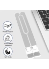 BFS  Ayarlanabilir Plastik Dizüstü Destek Tabanı Katlanabilir Taşınabilir Laptop Sehpası Yükselti