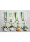 BFS Baby Yoda Silikon Anahtarlık