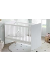BFS   Babywhen Pratik Kademeli Sallanır Beşik 60x120 Beyaz
