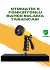 BFS Bahçe Sulama Tabancası Hortum Ucu 8 Fonksiyonlu Ayarlanabilir