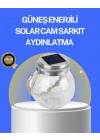 BFS Bahçe ve Teras İçin Solar Cam Sarkıt LED Aydınlatma