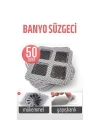 BFS Banyo Gider Süzgeci 50 Adet Yapışkanlı Filtre, 10x10 cm