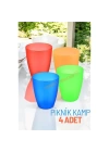 BFS Bardak Seti Kamp Piknik Bardağı 4 ADET