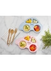 BFS  Bebekler İçin Araba Şeklinde Sevimli Mama Tabağı Çocuk Tabldot