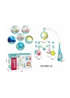 BFS  BIB-648A-55 -Vardem Işıklı Müzikli Kumandalı Mavi Bebek Dönencesi