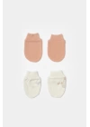 BFS   Bibaby Biorganic Teach Me 2Li Bebe Eldiven 72240 Red