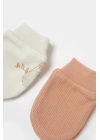 BFS   Bibaby Biorganic Teach Me 2Li Bebe Eldiven 72240 Red