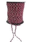BFS Bileklik ipi, Hediye Paketleme ipi, Şans, Bereket, Aşk, Şifa, Güç 10 mm Pamuk  10 metre Kırmızı
