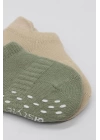 BFS  Bistyle 2Li Sneakers Kaymaz Colours Penye Çorap BS20104 Nil Bej