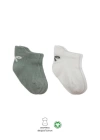 BFS   Bistyle 2Li Sneakers Smile Penye Çorap BS20106 Nil Ekru