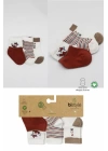 BFS   Bistyle 3Lü Penye Soket Çorap BS10109 Kiremit