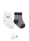 BFS   Bistyle Big Heart Penye Soket Çorap 2Li BS10117 Antrasit
