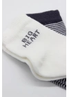 BFS   Bistyle Big Heart Penye Soket Çorap 2Li BS10117 Antrasit