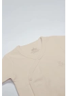 BFS  Bistyle Organik Natural Basic Style Kruvaze Uzun Kol Body BS17102 Bej