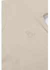 BFS  Bistyle Organik Natural Basic Style Kruvaze Uzun Kol Body BS17102 Bej