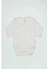 BFS  Bistyle Organik Natural Basic Style Kruvaze Uzun Kol Body BS17102 Ekru
