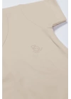 BFS  Bistyle Organik Natural Basic Style Kruvaze Yarım Kol Body BS17101 Bej