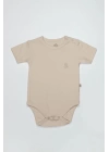 BFS  Bistyle Organik Natural Basic Style Yarım Kol Body BS17103 Bej