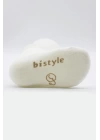 BFS   Bistyle Puanlı Kaymaz Penye Soket Çorap 3Lü BS10108 Bej