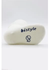 BFS   Bistyle Puanlı Kaymaz Penye Soket Çorap 3Lü BS10108 İndigo