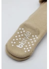 BFS  Bistyle Tekli Kaymaz Mix Havlu Külotlu Çorap 50501 Bej