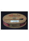 BFS Biye Saten Katlı 059 Koyu Kiremit 2 cm 25 Metre %100 Polyester