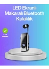 BFS Bluetooth 5.2 Klipsli Kablosuz Kulaklık – Dijital Ekran & Titreşimli Uyarı