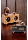 BFS Bluetooth Hoparlör Ahşap Klasik Retro Gramofon Bluetooth Müzik Kutusu