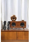 BFS Bluetooth Hoparlör Ahşap Klasik Retro Gramofon Bluetooth Müzik Kutusu