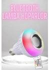 BFS Bluetooth Hoparlör Akıllı Rgb Led Işık Renk Değiştirme Ses Bombası Ampül Görünümlü