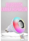 BFS Bluetooth Hoparlör Akıllı Rgb Led Işık Renk Değiştirme Ses Bombası Ampül Görünümlü