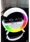 BFS Bluetooth Hoparlör Dijital Göstergeli Wireless Şarj RGB Işıklı
