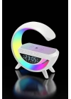 BFS Bluetooth Hoparlör Dijital Göstergeli Wireless Şarj RGB Işıklı