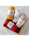 BFS  Boho Açık Bej Büküm Makrome İpi - L049 - 33984