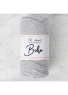 BFS  Boho Açık Gri Büküm Makrome İpi - L044 - 34210