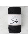 BFS  Boho Siyah Büküm Makrome İpi - L006 - 33997