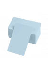 BFS Boş Kelime Kartları 5x8 cm - 50 Adet Oval Kenarlı | Tabu &amp; Not Kartları - Mavi
