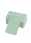 BFS Boş Kelime Kartları 5x8 cm - 50 Adet Oval Kenarlı | Tabu &amp; Not Kartları - Yeşil