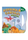 BFS   Boyama Çantası Çek Kopar Boyama Kitabı Dinozor