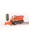 BFS   Bruder Mercedes Benz Unimog Kar Temizleyici Ve Tuzlayıcı